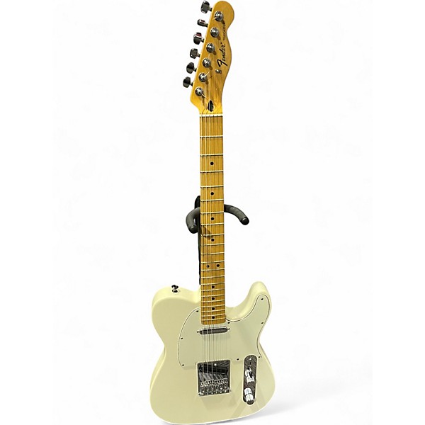 Used Fender Standard Telecaster Olympic White Solid Body Electric Guitar