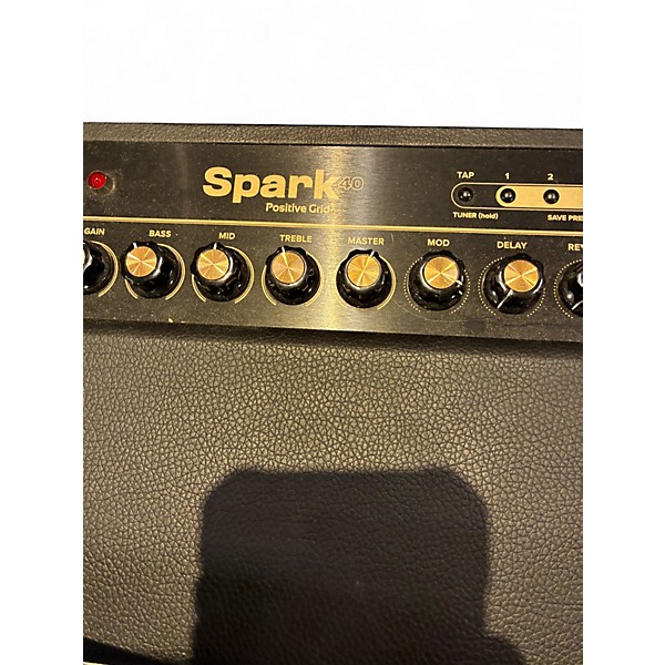 Used Positive Grid spark 40 Guitar Combo Amp