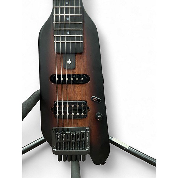 Used Donner HUSH-X 2 Color Sunburst Electric Guitar