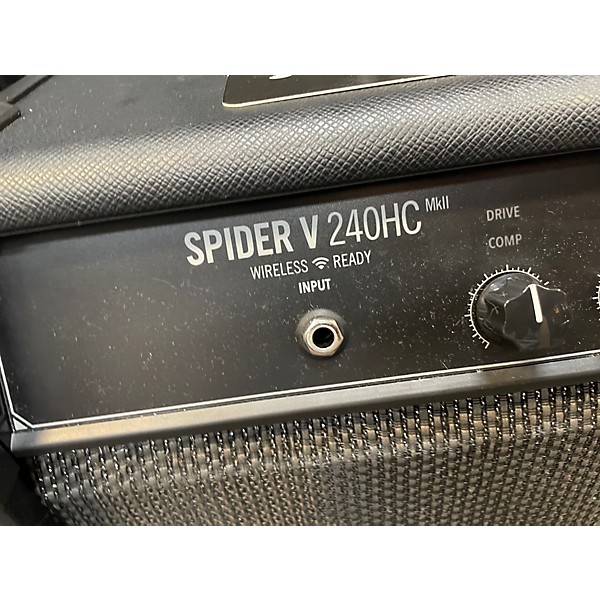 Used Line 6 Spider V 240HC Solid State Guitar Amp Head