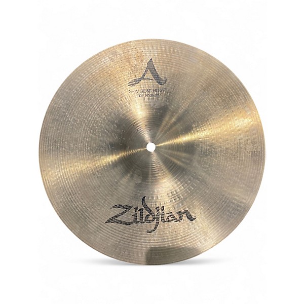 Used Zildjian 14in A NEW BEAT HIHAT PAIR Cymbal