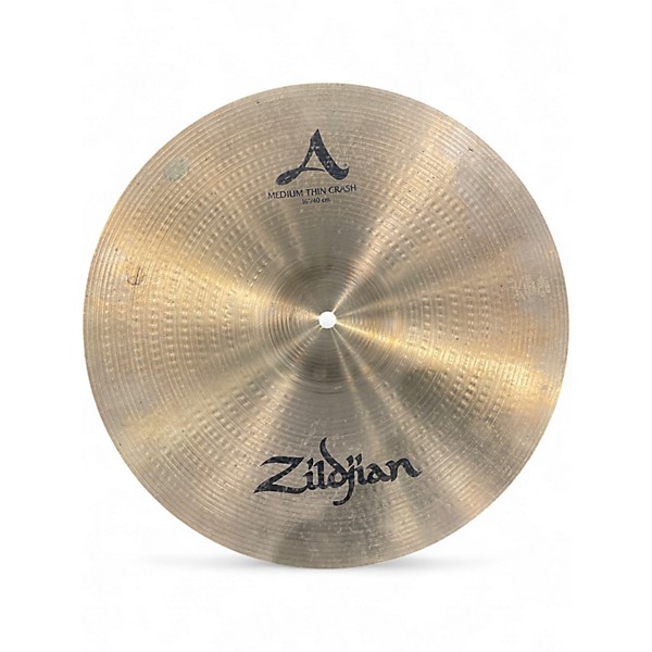 Used Zildjian 16in A Series Medium Thin Crash Cymbal