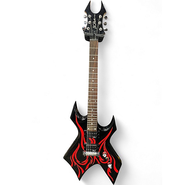 Used B.C. Rich Warlock KKW Kerry King Red Tribal Solid Body Electric Guitar