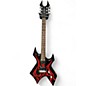 Used B.C. Rich Warlock KKW Kerry King Red Tribal Solid Body Electric Guitar thumbnail