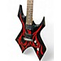 Used B.C. Rich Warlock KKW Kerry King Red Tribal Solid Body Electric Guitar