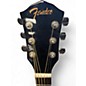 Used Fender FA135CE Concert Black Acoustic Electric Guitar