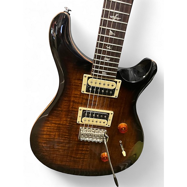 Used PRS SE Custom 24 2 Color Sunburst Solid Body Electric Guitar