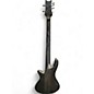 Used Schecter Guitar Research Stiletto Studio 5 String BLACK Electric Bass Guitar