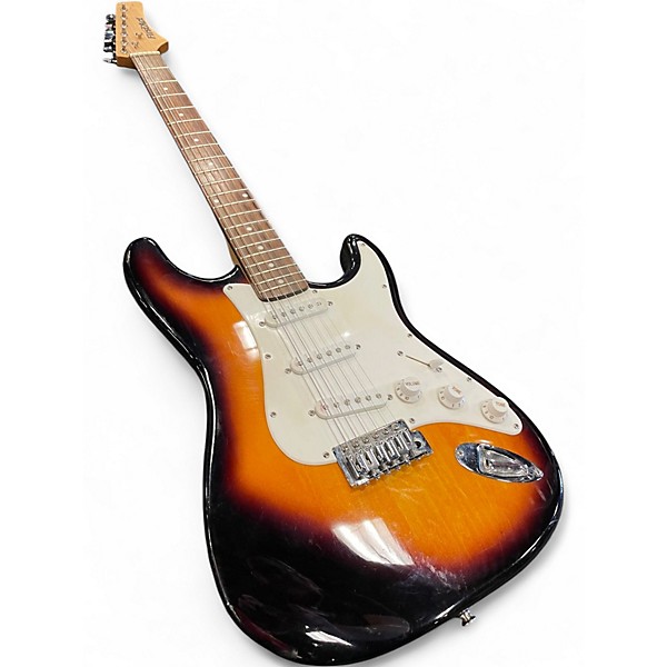 Used First Act 6 string electric guitar 2 Tone Sunburst Solid Body Electric Guitar