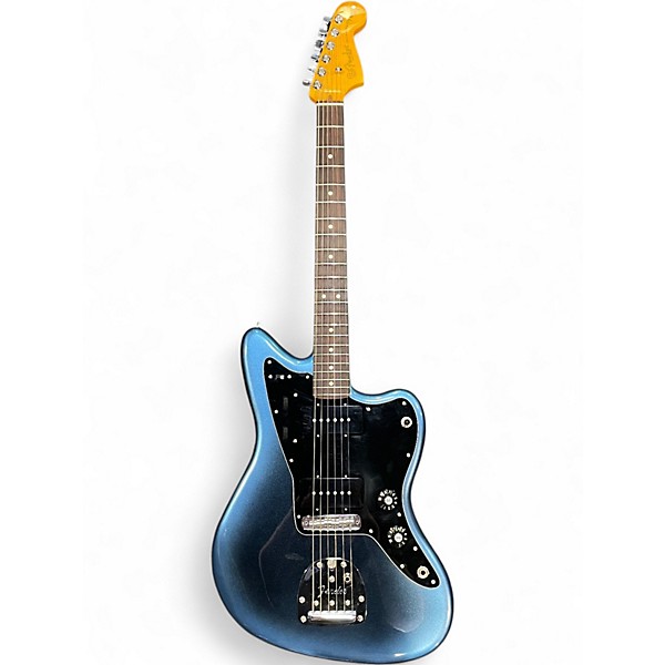 Used Fender american professional II Jazzmaster Dark Night Solid Body Electric Guitar