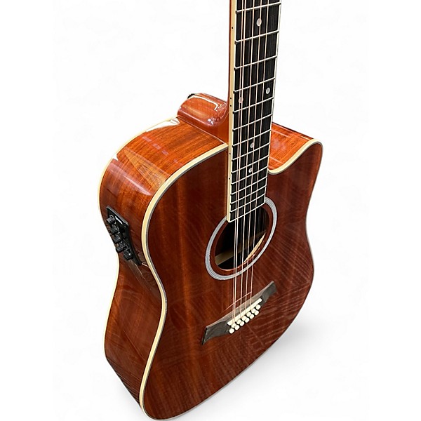 Used Vangoa VGE12-3 Natural 12 String Acoustic Guitar