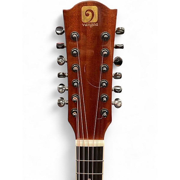 Used Vangoa VGE12-3 Natural 12 String Acoustic Guitar