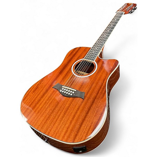 Used Vangoa VGE12-3 Natural 12 String Acoustic Guitar