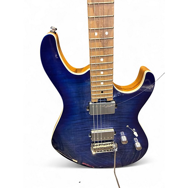 Used 2021 Cort G290 blue flamed Solid Body Electric Guitar