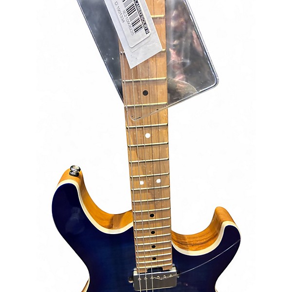 Used 2021 Cort G290 blue flamed Solid Body Electric Guitar