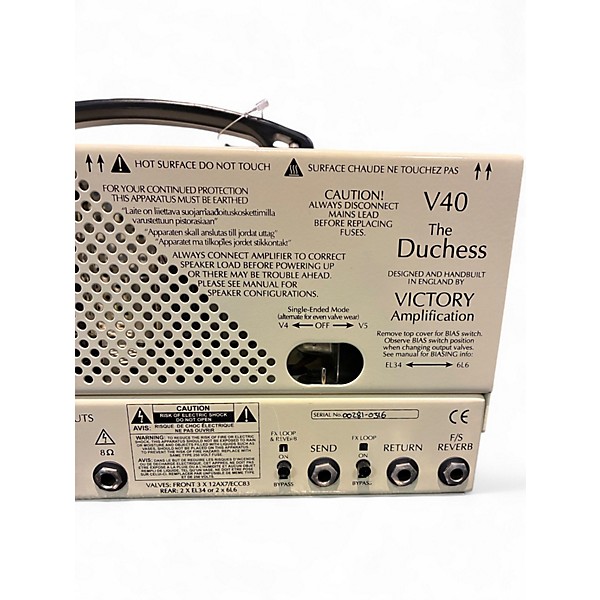 Used Victory Duchess V40 Tube Guitar Amp Head