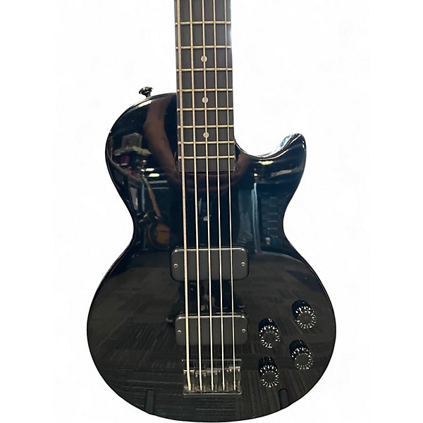 Used Gibson LPB 1/5 BLACK Electric Bass Guitar