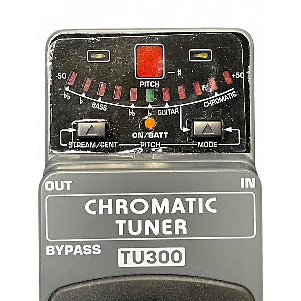 Used Behringer TU300 Chromatic Tuner Pedal