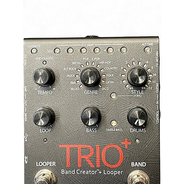 Used DigiTech Trio+ Band Creator Plus Looper Pedal