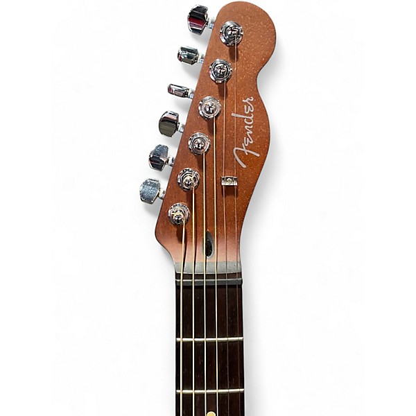 Used Fender Standard Telecoustic Honey Burst Acoustic Electric Guitar