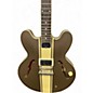 Used Epiphone TOM DELONGE BROWN STRIPE OLIVE Hollow Body Electric Guitar