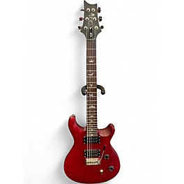 Used PRS SE CE24 Satin Red Solid Body Electric Guitar