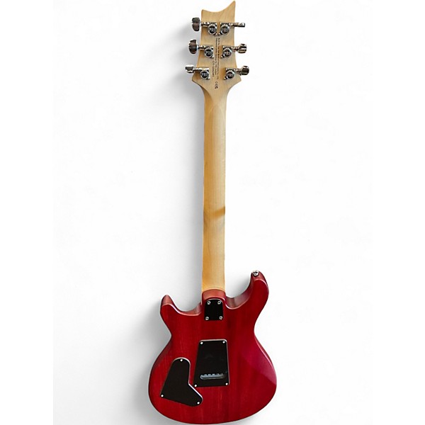 Used PRS SE CE24 Satin Red Solid Body Electric Guitar