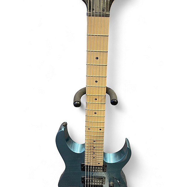 Used Ibanez GRG7221M Metallic Blue Solid Body Electric Guitar