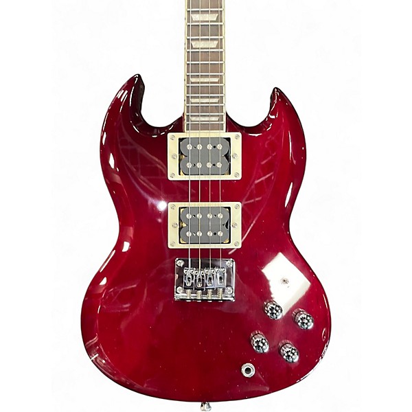 Used Flight PIONEER Wine Red Ukulele