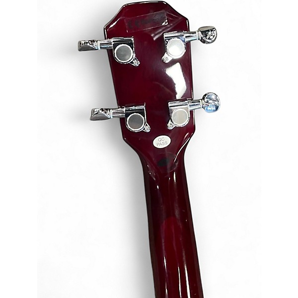 Used Flight PIONEER Wine Red Ukulele