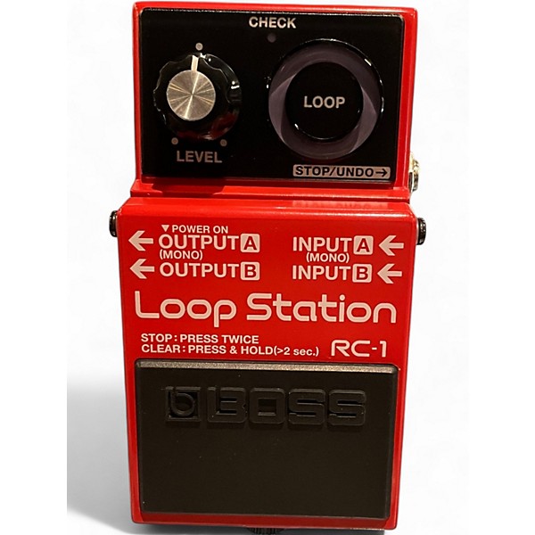 Used BOSS RC1 Loop Station Pedal