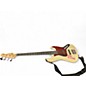 Used Donner standard bass WHITE Electric Bass Guitar thumbnail