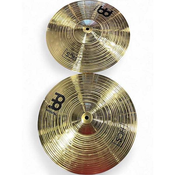 Used MEINL 13in HCS Hi Hat Pair Cymbal