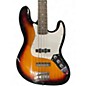 Used Glarry GP 2 Tone Sunburst Electric Bass Guitar