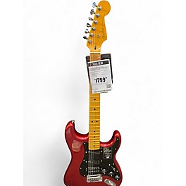 Used Fender American Ultra Stratocaster HSS SINISTER RED Solid Body Electric Guitar