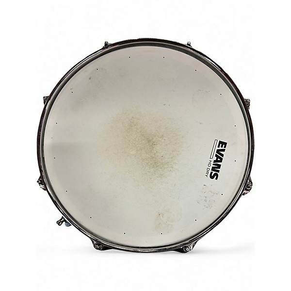 Used Pork Pie 13in Brass Snare Blue Drum