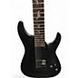 Used Schecter Guitar Research Damien 7 String Black Solid Body Electric Guitar