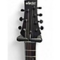 Used Schecter Guitar Research Damien 7 String Black Solid Body Electric Guitar