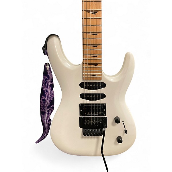 Used Kramer SC211 Antique White Solid Body Electric Guitar