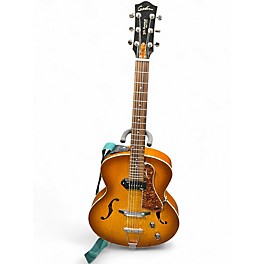 Used Godin 5th Avenue Kingpin P90 COGNAC BURST Hollow Body Electric Guitar