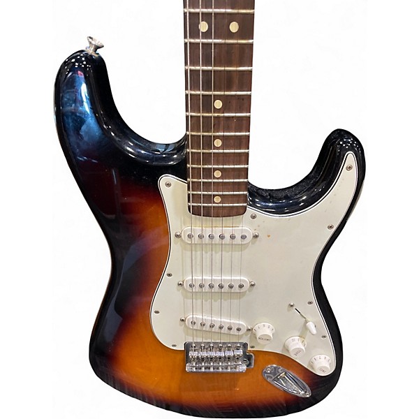 Used Fender Standard Stratocaster 2 Color Sunburst Solid Body Electric Guitar