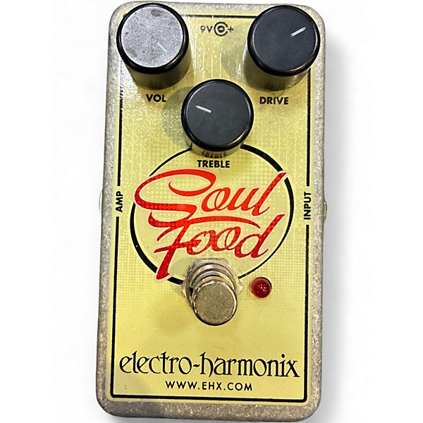 Used Electro-Harmonix Soul Food Overdrive Effect Pedal