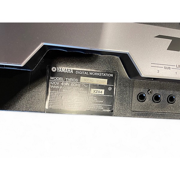 Used Yamaha Tyros 3 Keyboard Workstation