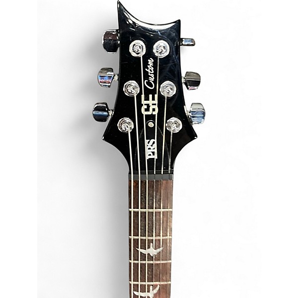 Used PRS SE Custom 24 Trans Charcoal Solid Body Electric Guitar