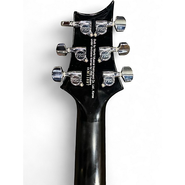 Used PRS SE Custom 24 Trans Charcoal Solid Body Electric Guitar