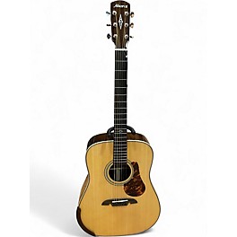 Used Alvarez MD70E Natural Acoustic Electric Guitar