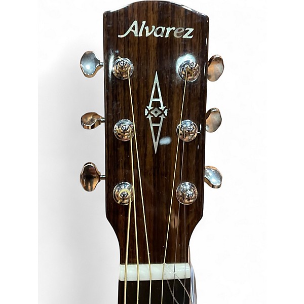 Used Alvarez MD70E Natural Acoustic Electric Guitar