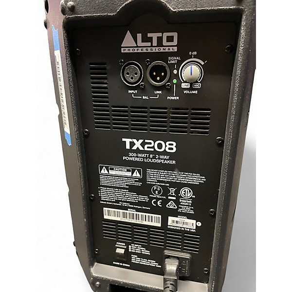 Used Alto TX208 Powered Speaker