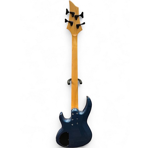 Used 2020s ESP B 104 Electron Blue Metallic Electric Bass Guitar