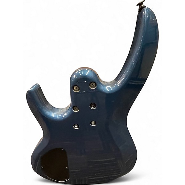 Used 2020s ESP B 104 Electron Blue Metallic Electric Bass Guitar